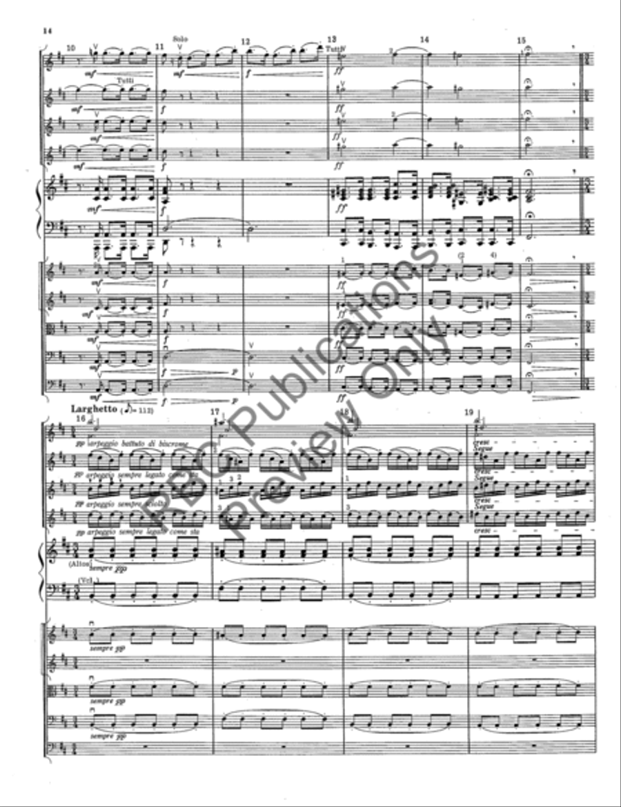 Concerto In B Minor Concerto In B Minor String Orchestra scores gallery preview page 17