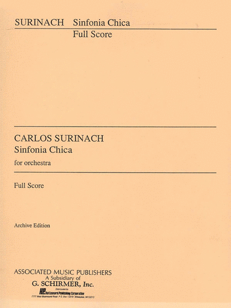 Sinfonia Chica (Small Symphony)