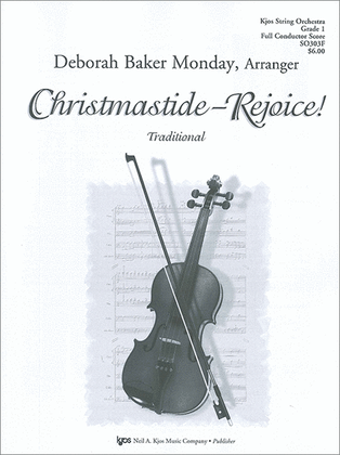 Book cover for Christmastide - Rejoice! - Score
