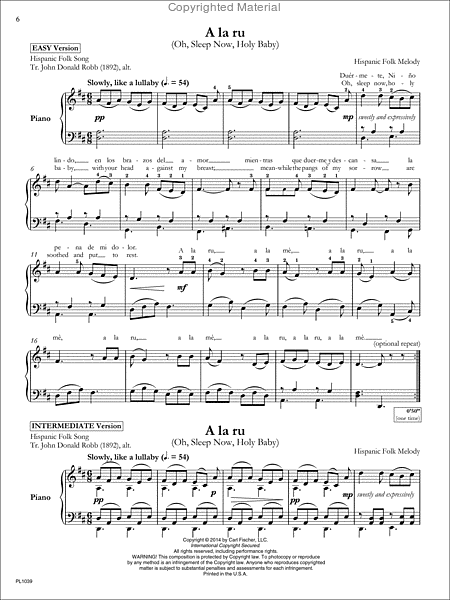 Twenty Christmas Hymns for Piano