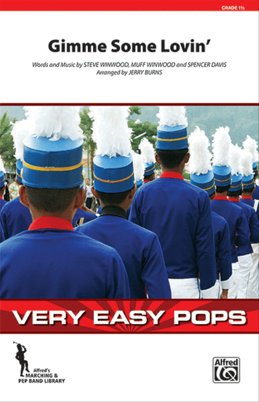 Gimme Some Lovin' Marching Band scores gallery preview page 1
