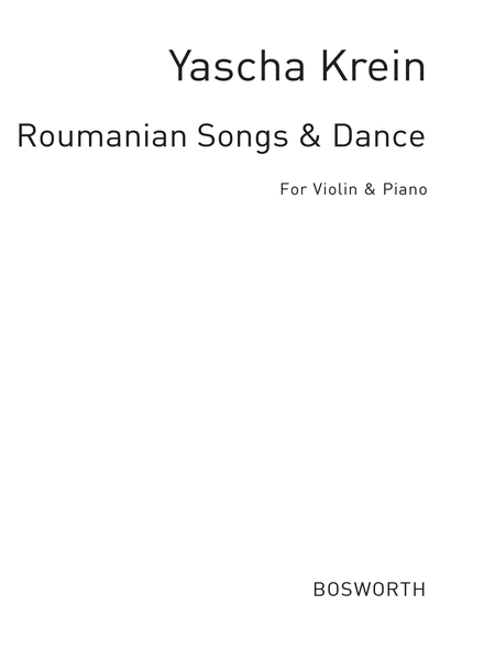 Roumanian Songs And Dances