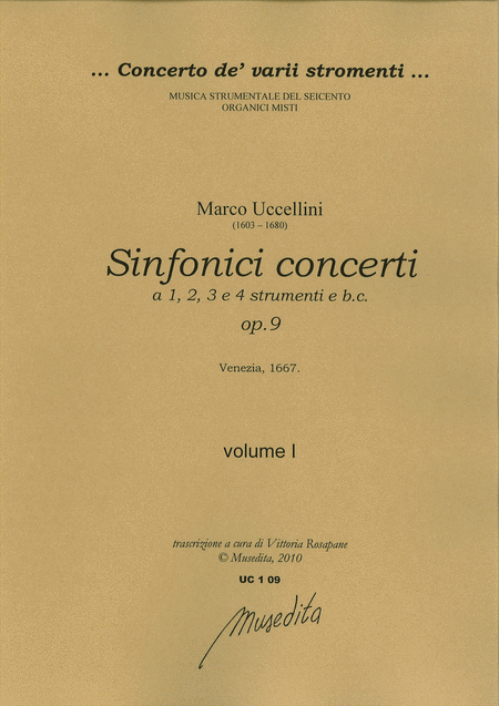 Sinfonici concerti op. 9 (Venezia, 1667)