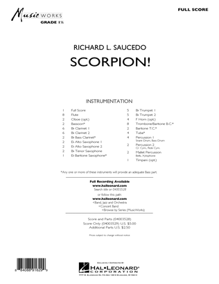 Scorpion! - Conductor Score (Full Score)