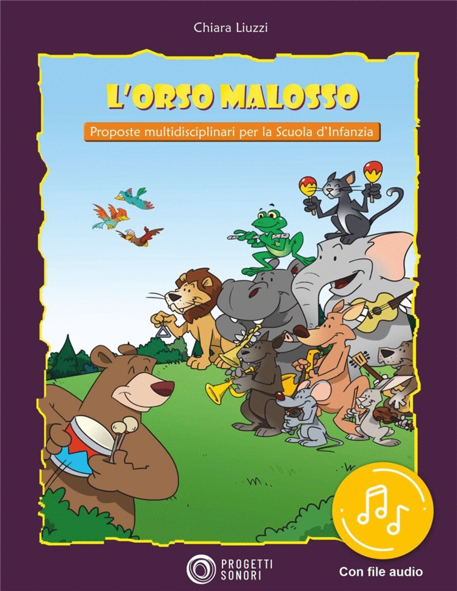 L'Orso Malosso L'Orso Malosso Book and Digital Audio scores gallery preview page 1