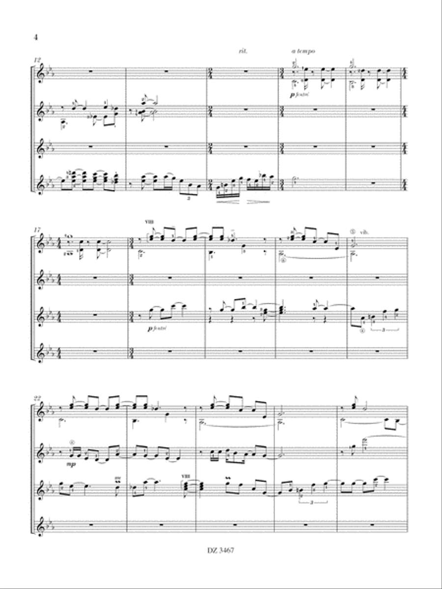 Empty Houses Guitar Ensemble scores gallery preview page 5