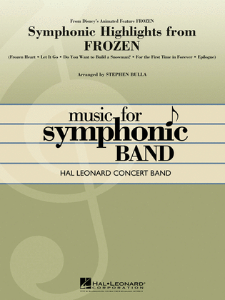 Book cover for Symphonic Highlights from “Frozen”