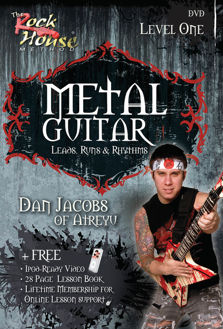 Metal Guitar Leads, Runs and Rhythms Level 1 - DVD