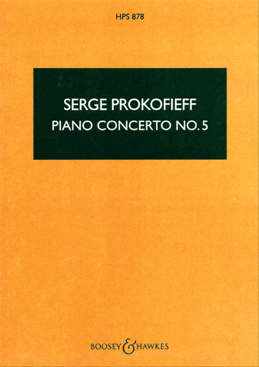 Piano Concerto No. 5 in G, Op. 55 Orchestra scores gallery preview page 1