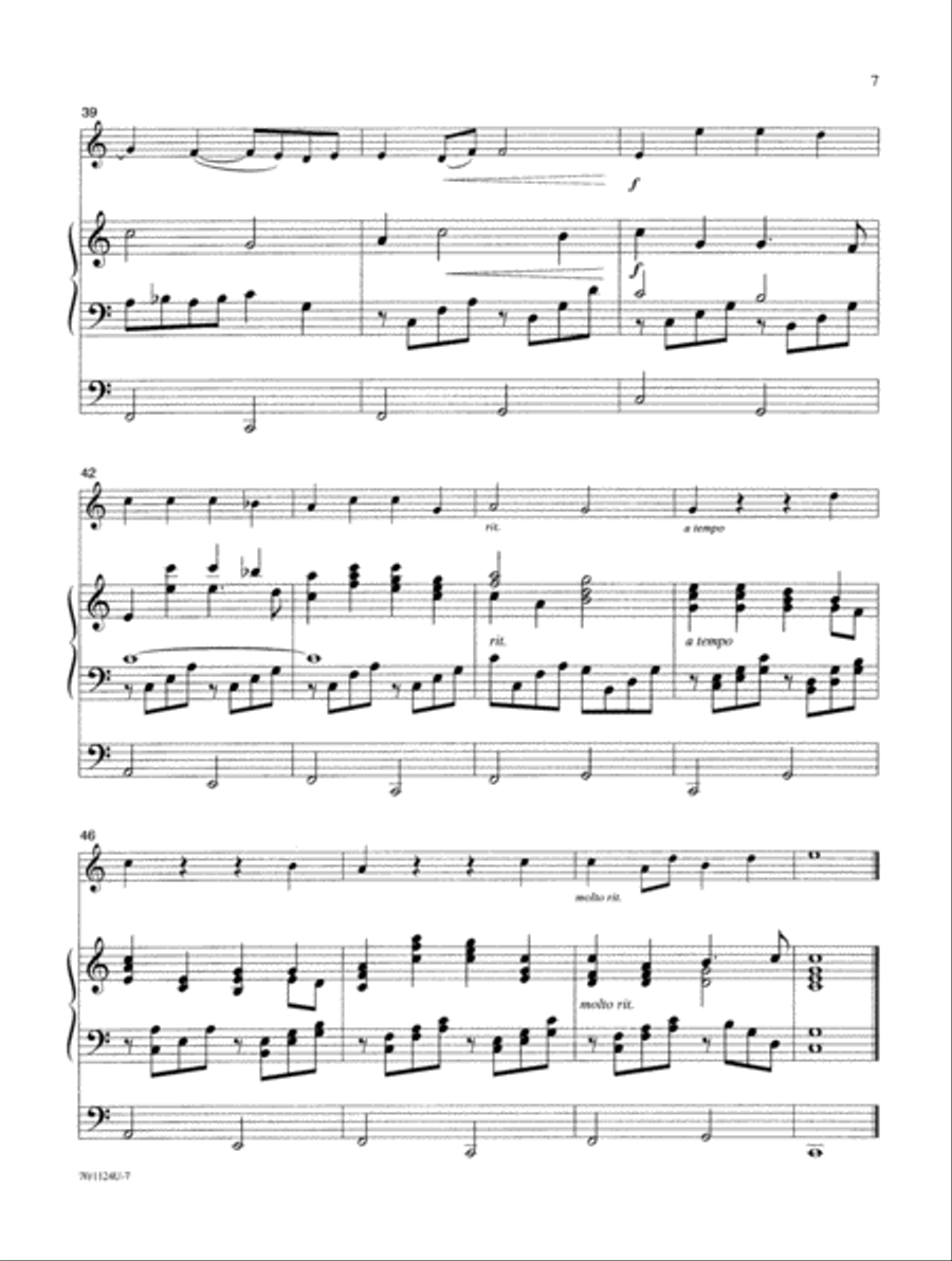 Wedding Classics for Trumpet and Organ Trumpet scores gallery preview page 33
