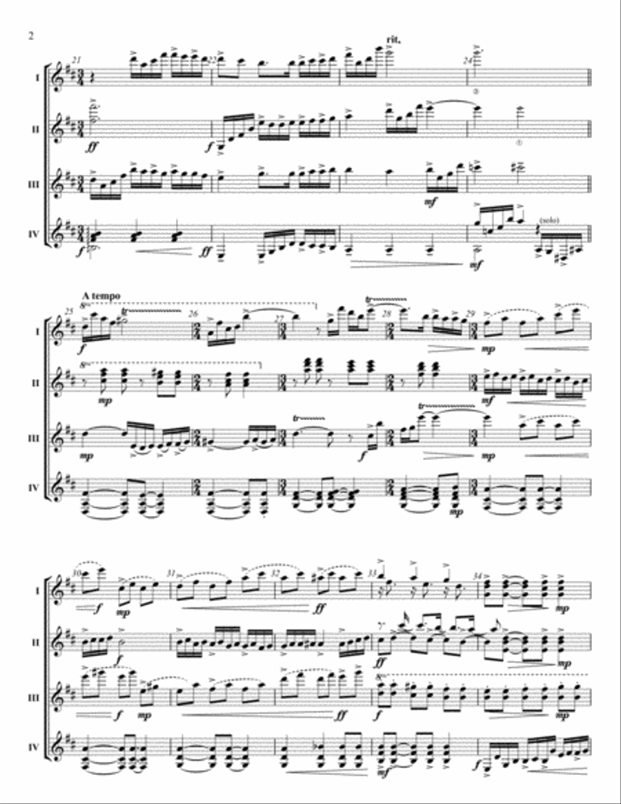 Morning Small Ensemble scores gallery preview page 2