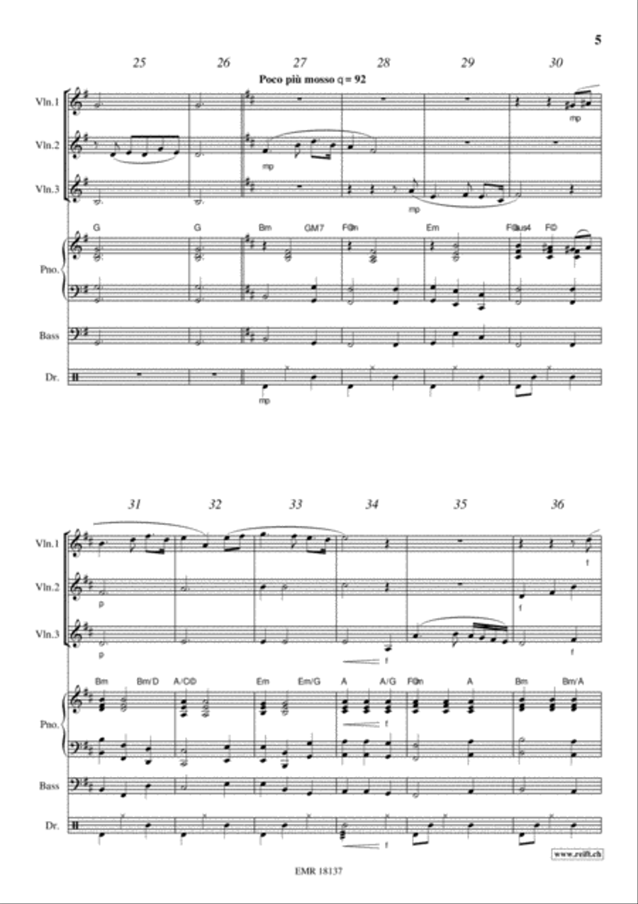 The Last Rose Of Summer Violin scores gallery preview page 5