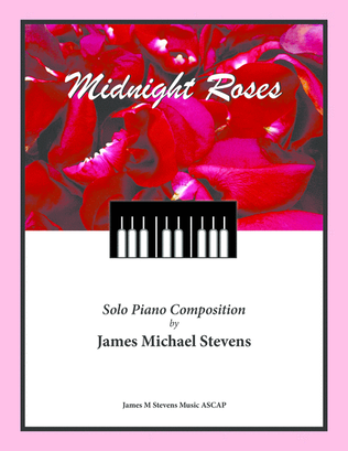 Book cover for Midnight Roses (Romantic Piano)
