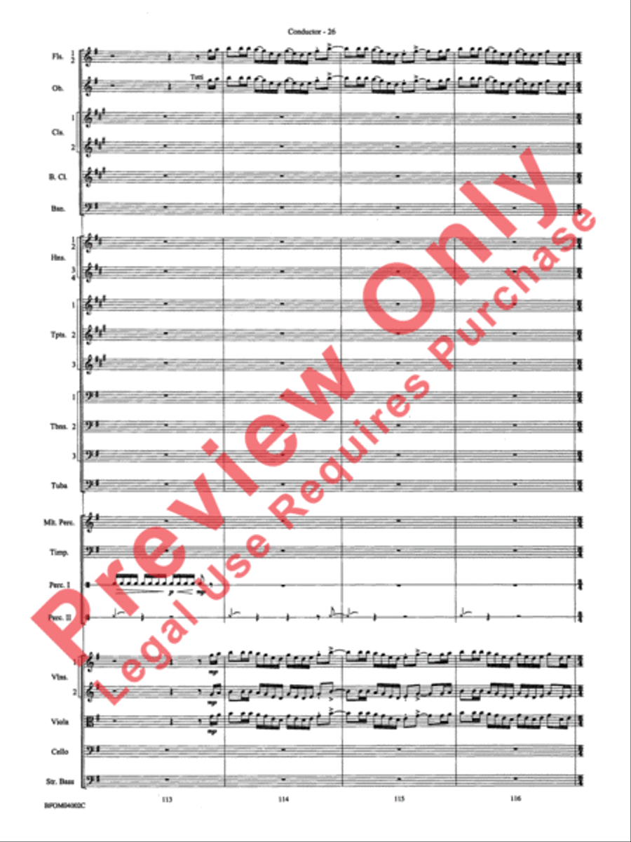 Prairiesong Full Orchestra scores gallery preview page 29