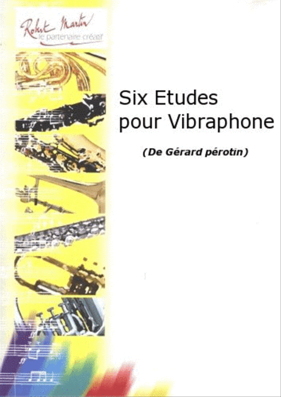 Six etudes pour vibraphone Percussion scores gallery preview page 1