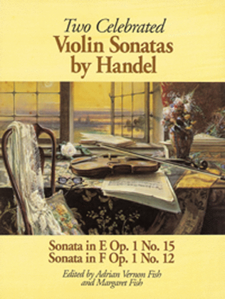 Book cover for Two Celebrated Violin Sonatas