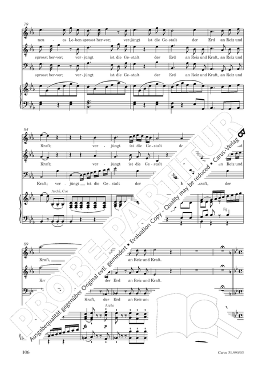 The Creation (Die Schopfung) The Creation (Die Schopfung) 4-Part scores gallery preview page 109