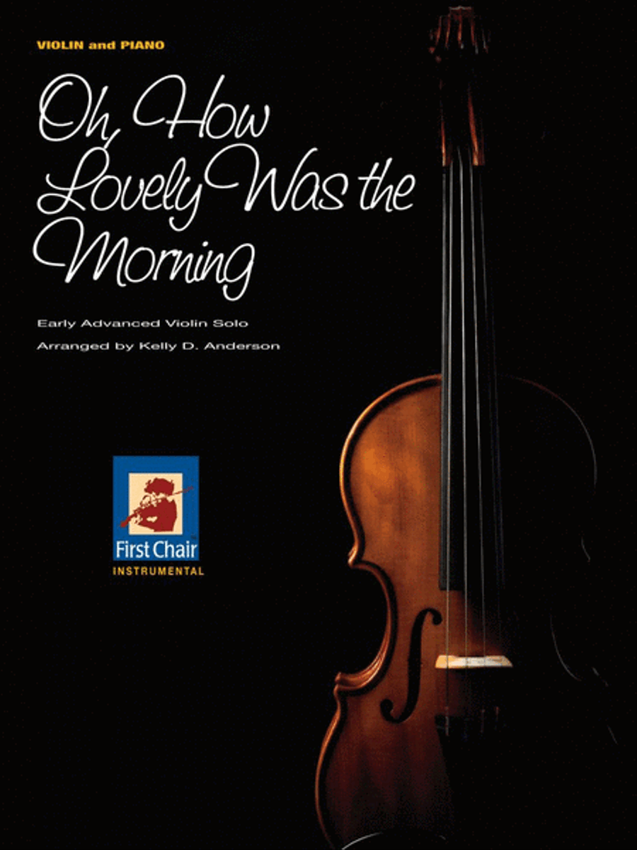 Oh, How Lovely Was the Morning - Violin Solo Violin Solo scores gallery preview page 1