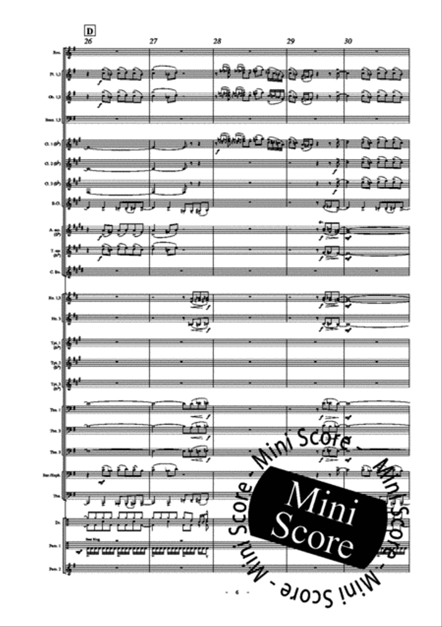 Be a Rockstar Concert Band scores gallery preview page 10