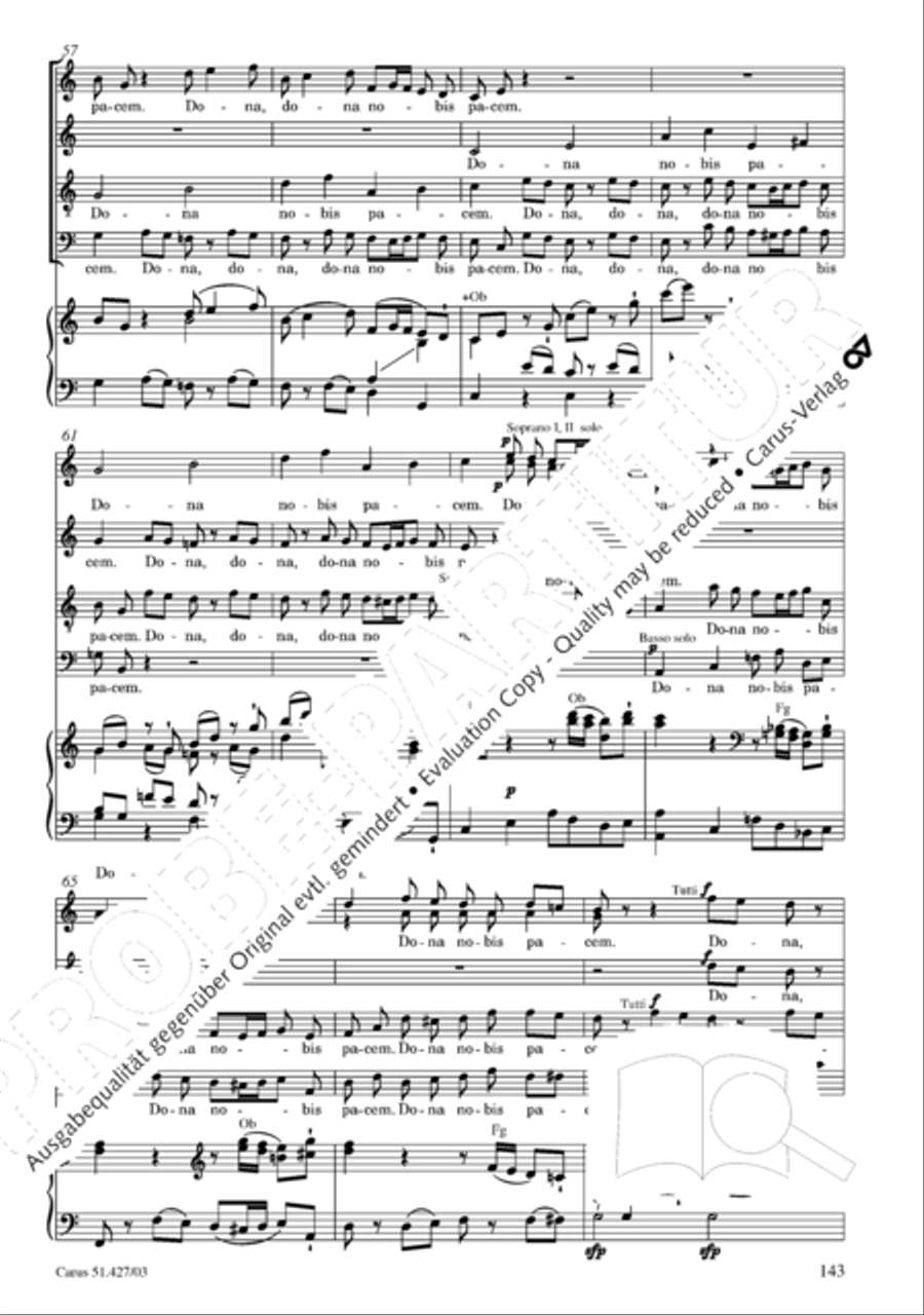 Mass in C Minor, K. 139/47a 