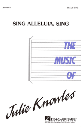 Book cover for Sing Alleluia, Sing