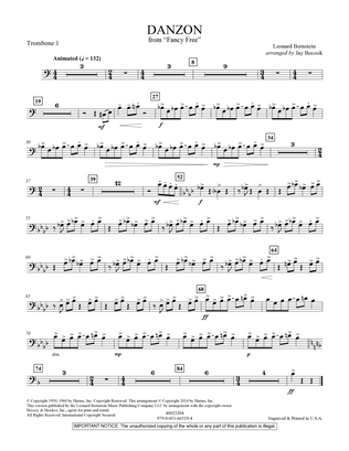 Danzon (from Fancy Free) - Trombone 1