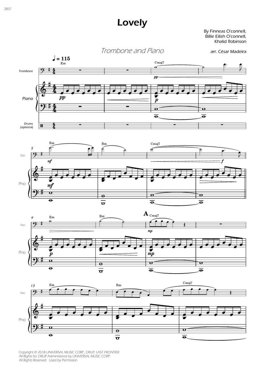 Lovely Piano scores gallery preview page 3