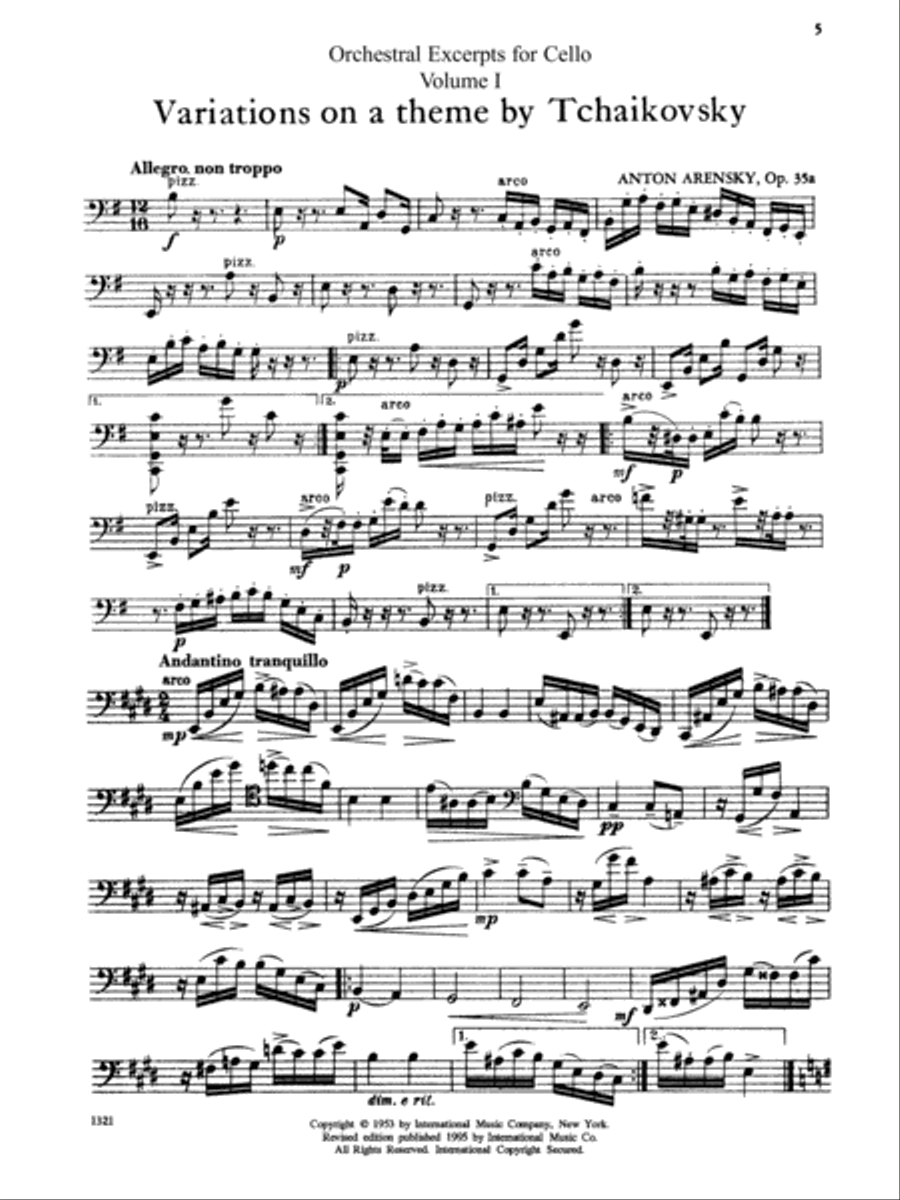 Orchestral Excerpts from the Symphonic Repertoire - Volume 1 Part scores gallery preview page 2