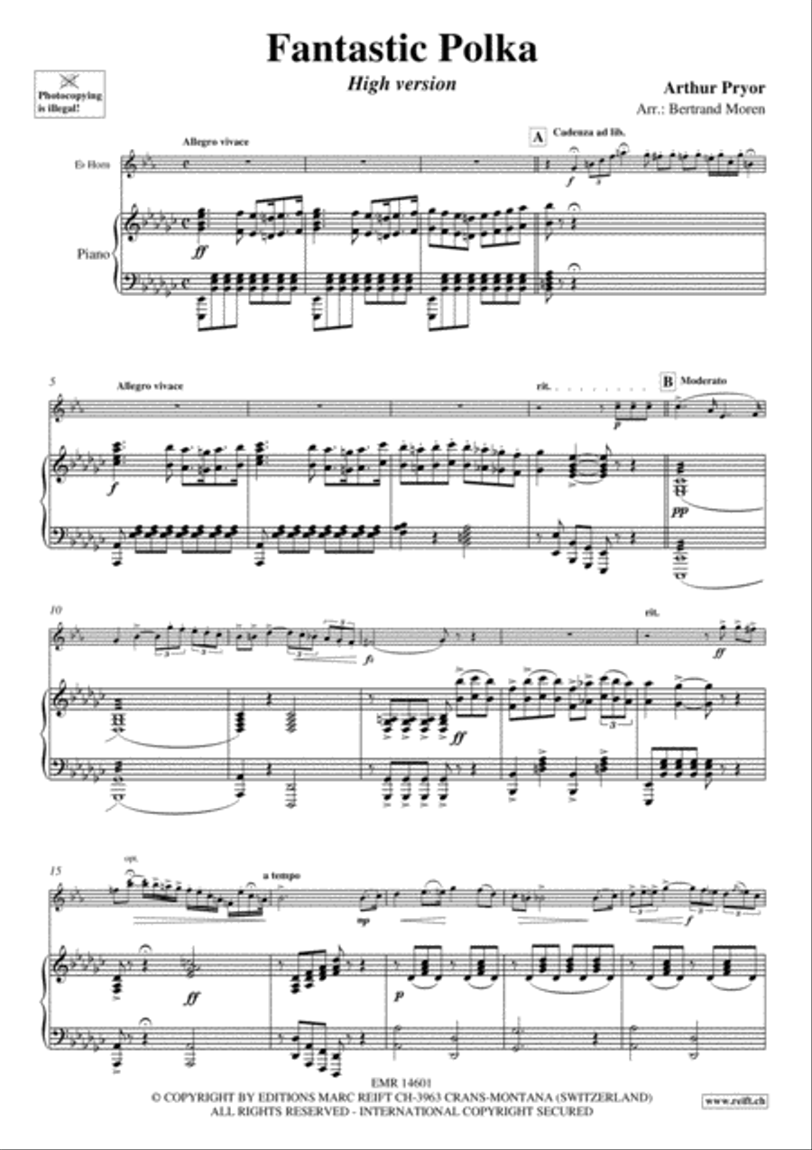 Fantastic Polka Fantastic Polka Horn scores gallery preview page 3