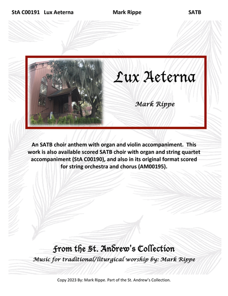 Lux Aeterna (StA C00191) image number null