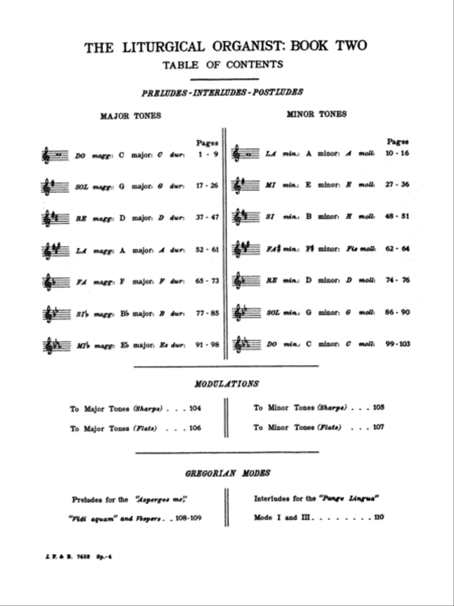 The Liturgical Organist, Volume 2