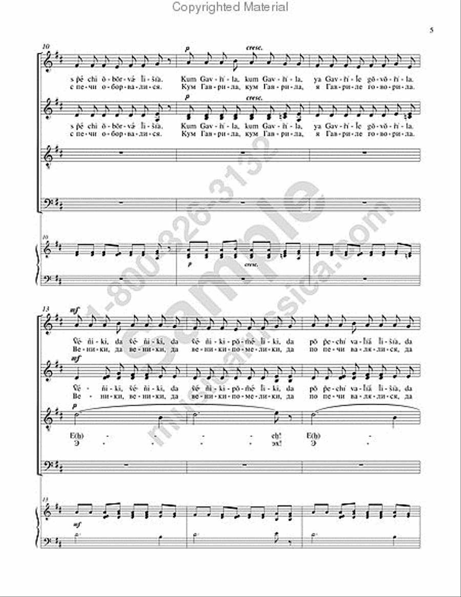 Brooms 4-Part scores gallery preview page 4