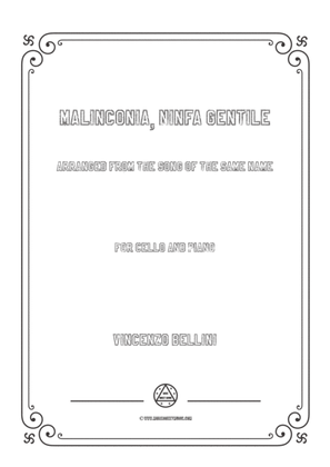 Bellini-Malinconia,Ninfa gentile,for Cello and Piano