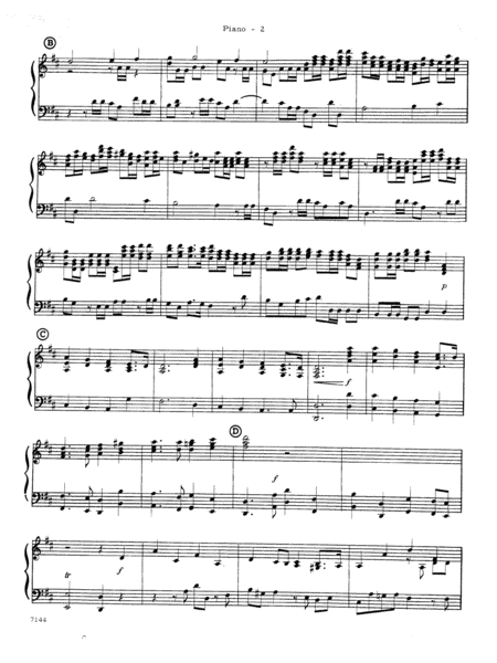 Hallelujah Chorus, The - Piano (optional)