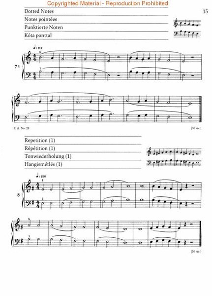 Mikrokosmos - Volume 1 (Pink) by Bela Bartok Piano Method - Sheet Music