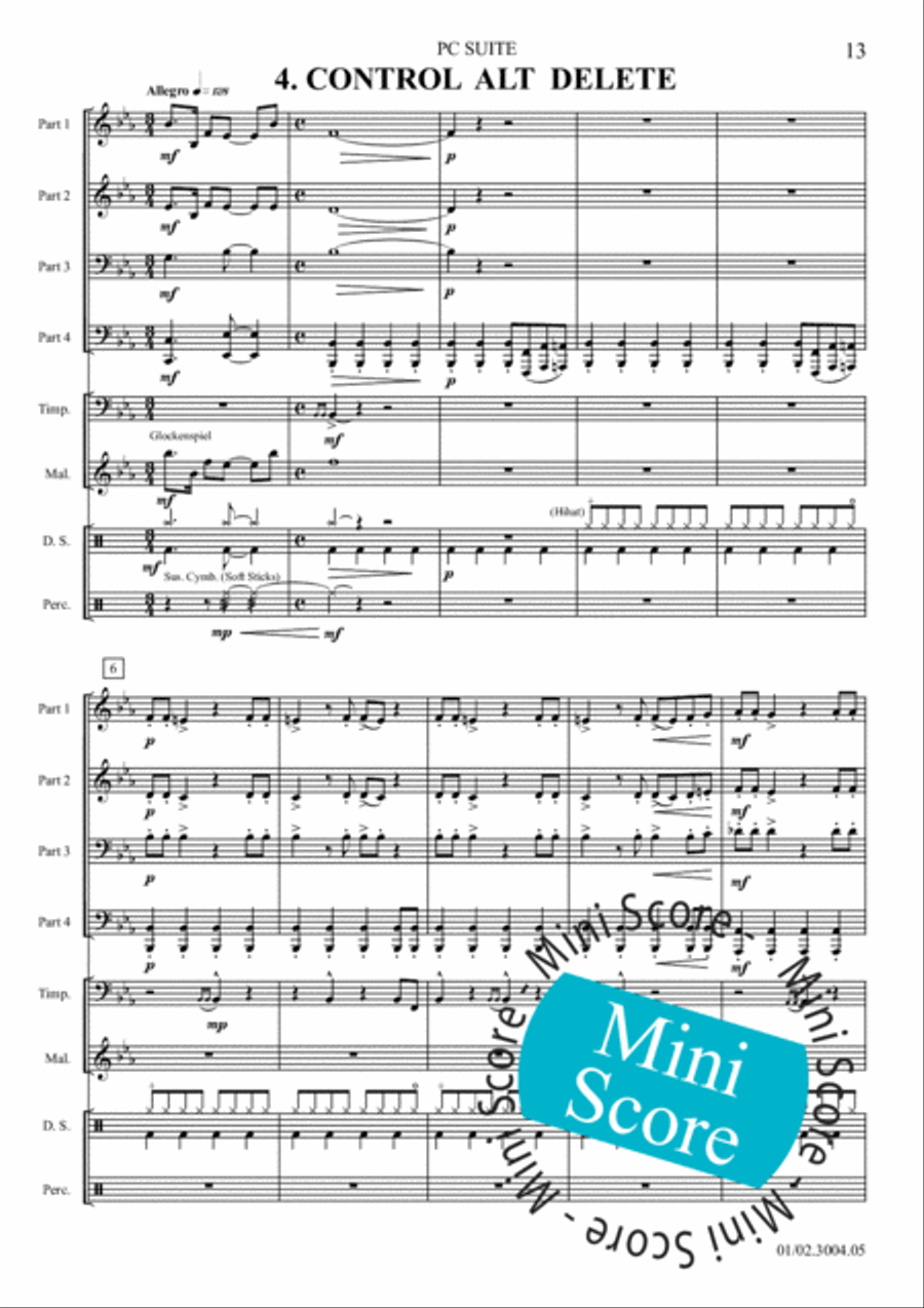 PC Suite PC Suite Brass Band scores gallery preview page 17