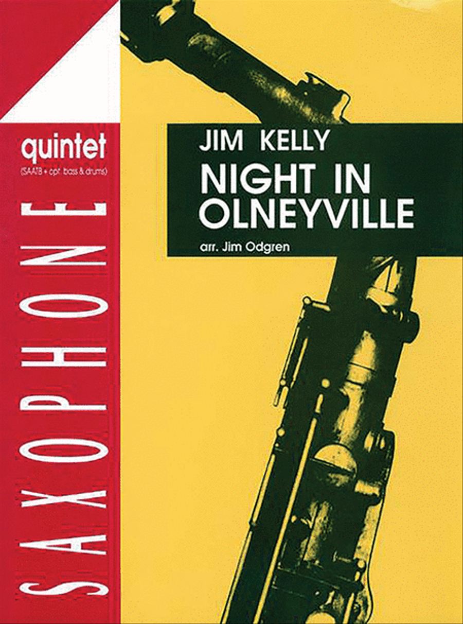 Night in Olneyville Saxophone Quintet scores gallery preview page 1