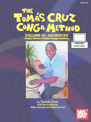 Book cover for Tomas Cruz Conga Method Volume 3 Advanced