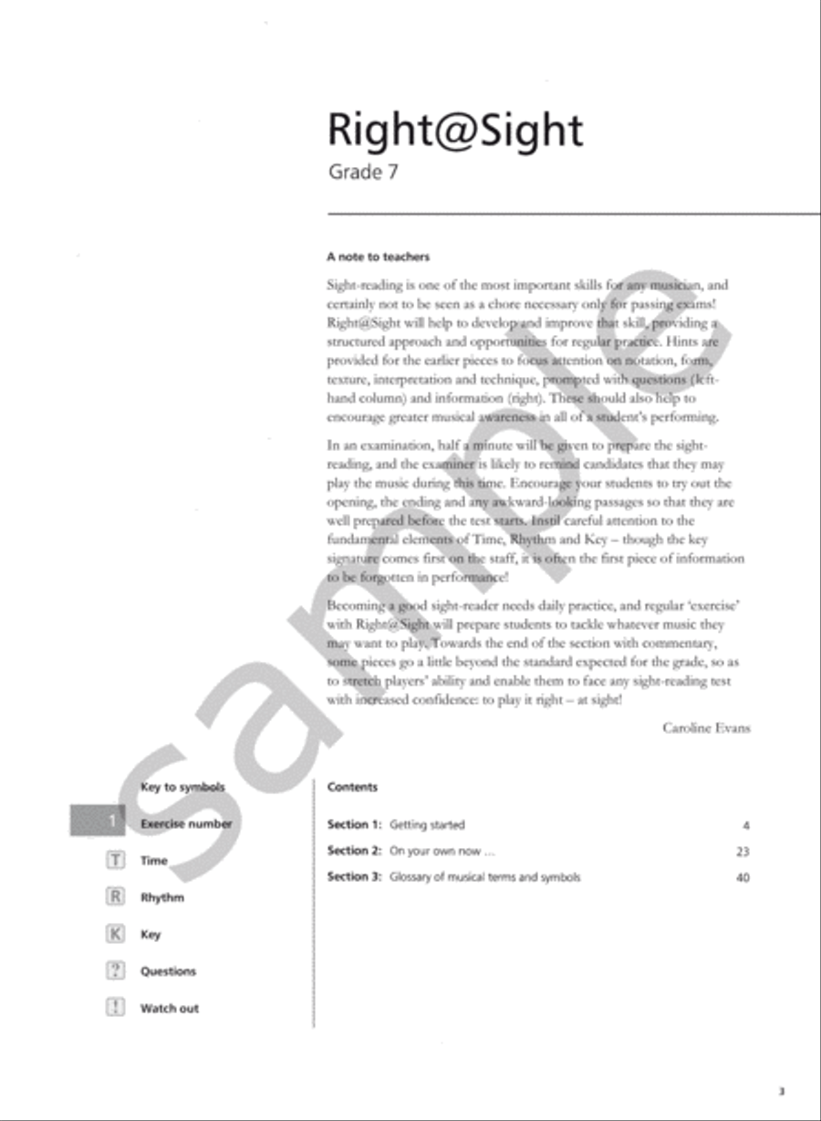 Right@Sight Piano Grade 7 Piano Method scores gallery preview page 2