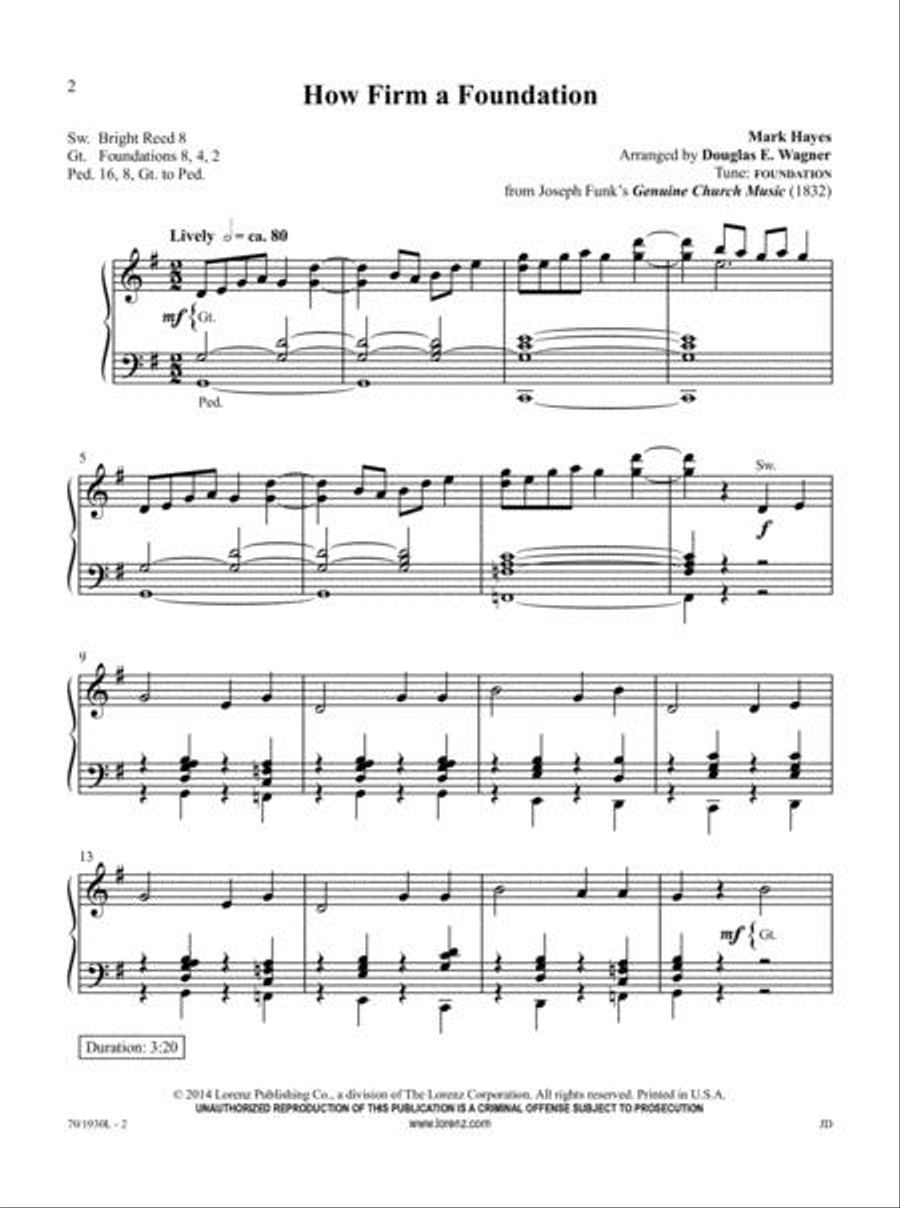 Easy Organ Library, Vol. 58 Organ Solo scores gallery preview page 2