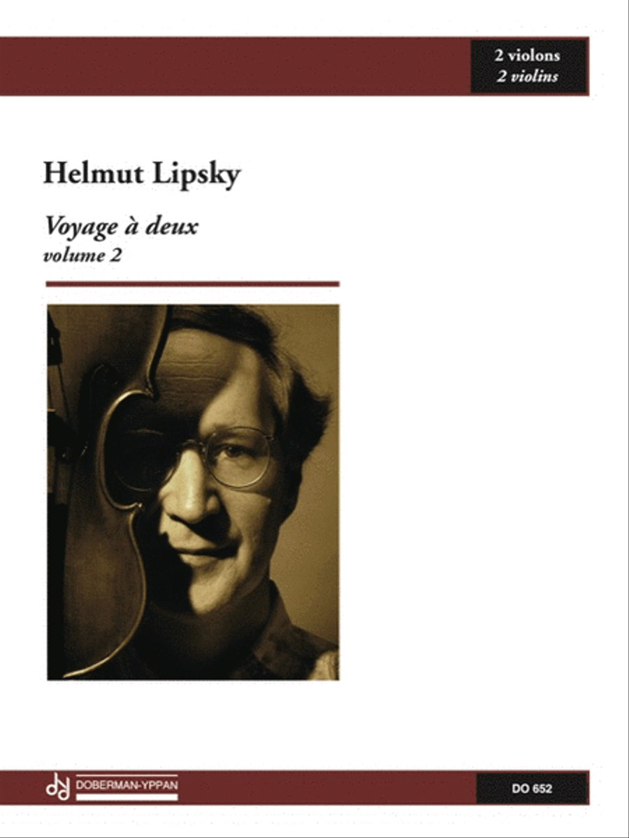Voyage à deux, volume 2 Violin scores gallery preview page 1