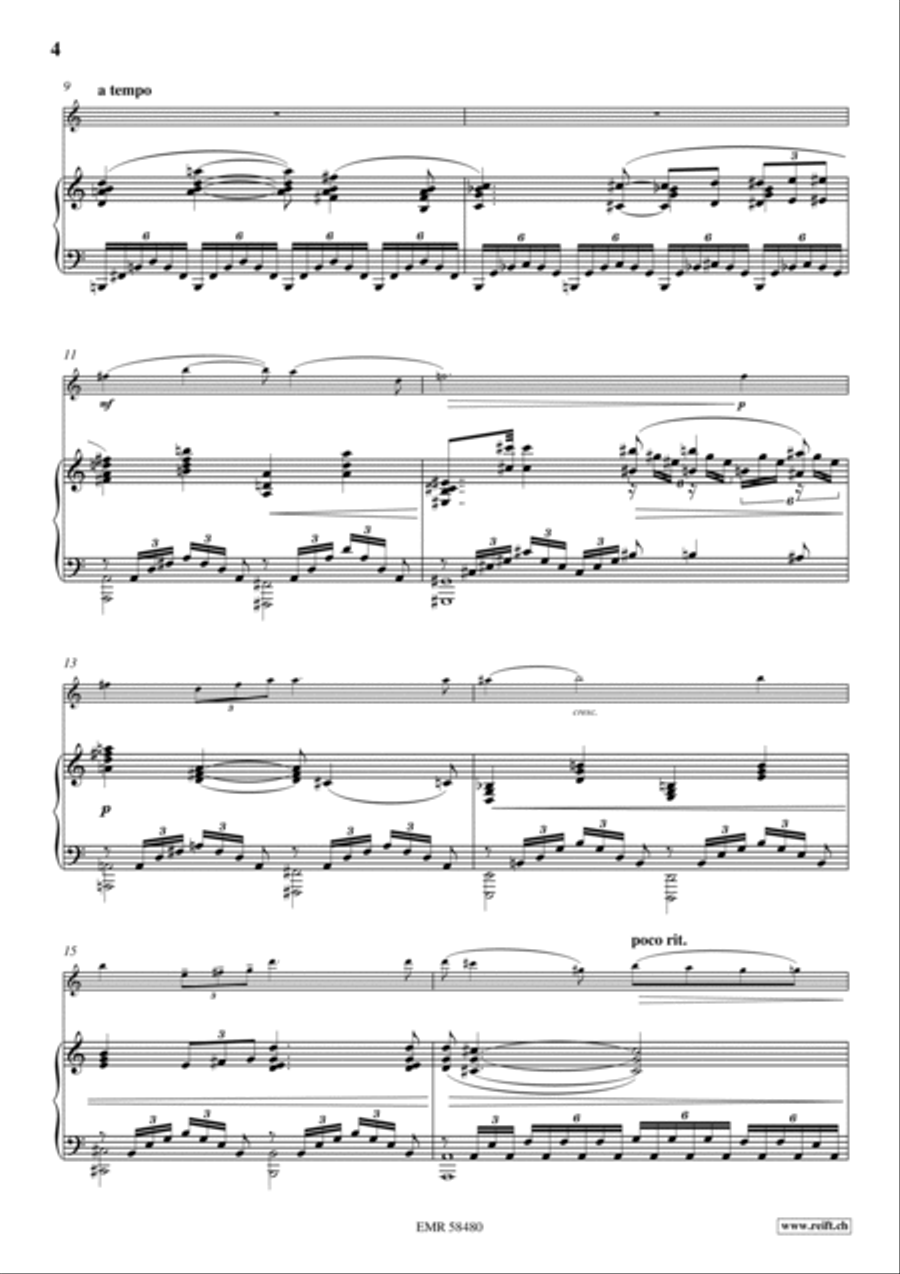 Poeme No. 2 Piccolo scores gallery preview page 5