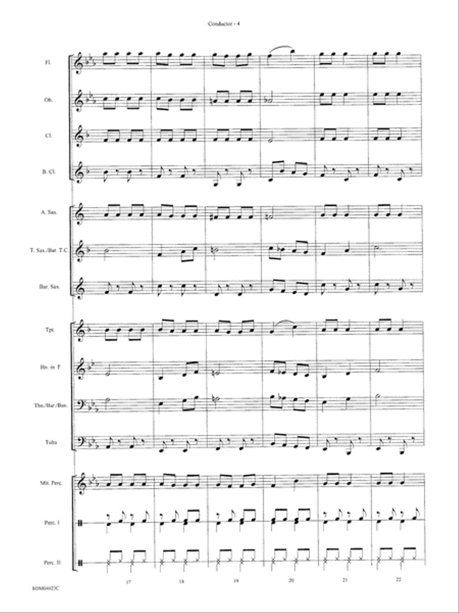 A Christmas Kazoo: Score Concert Band scores gallery preview page 5