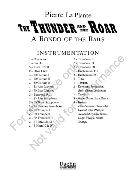 The Thunder and the Roar image number null