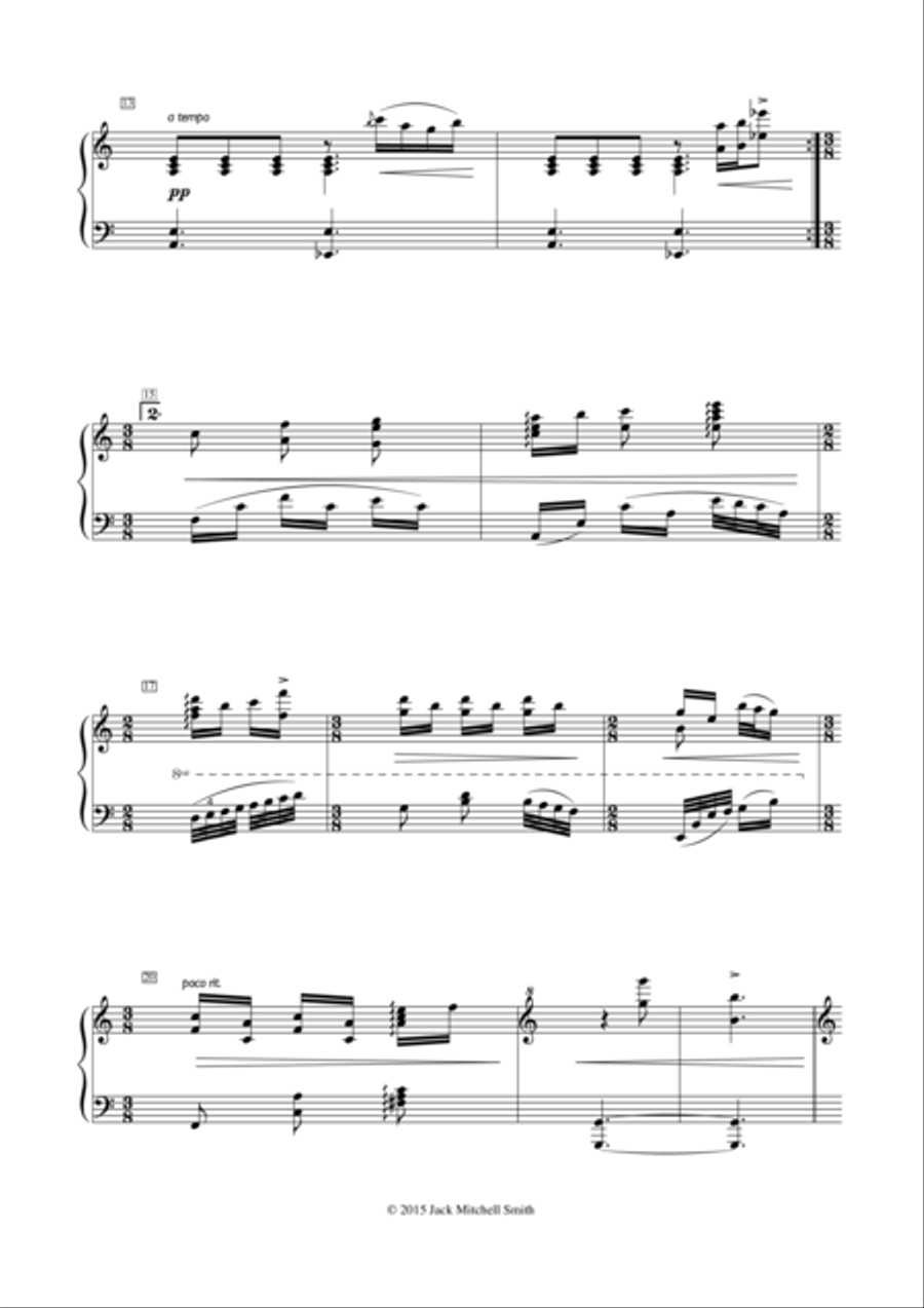 Metamorphosis Piano Solo scores gallery preview page 3