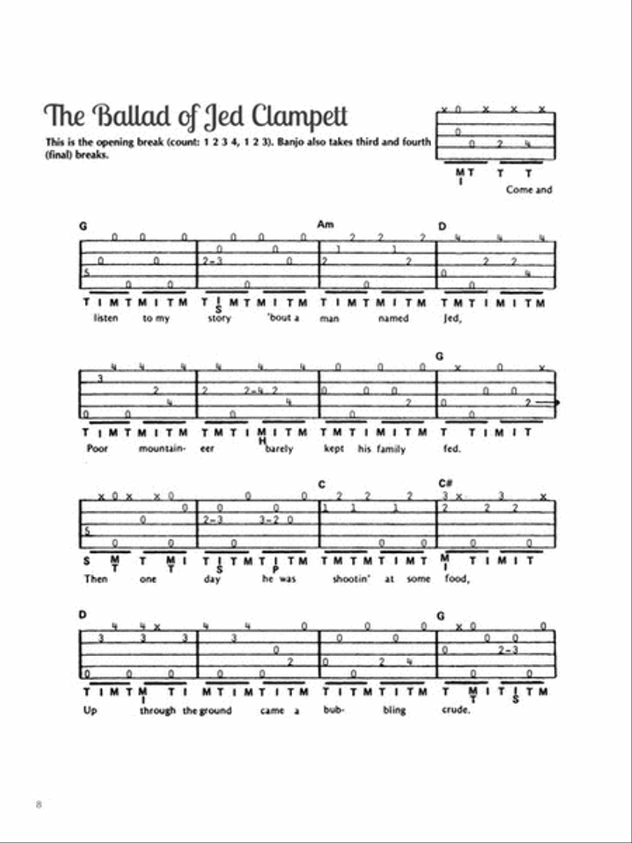 Bluegrass Banjo Banjo scores gallery preview page 5