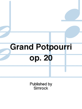 Book cover for Grand Potpourri op. 20