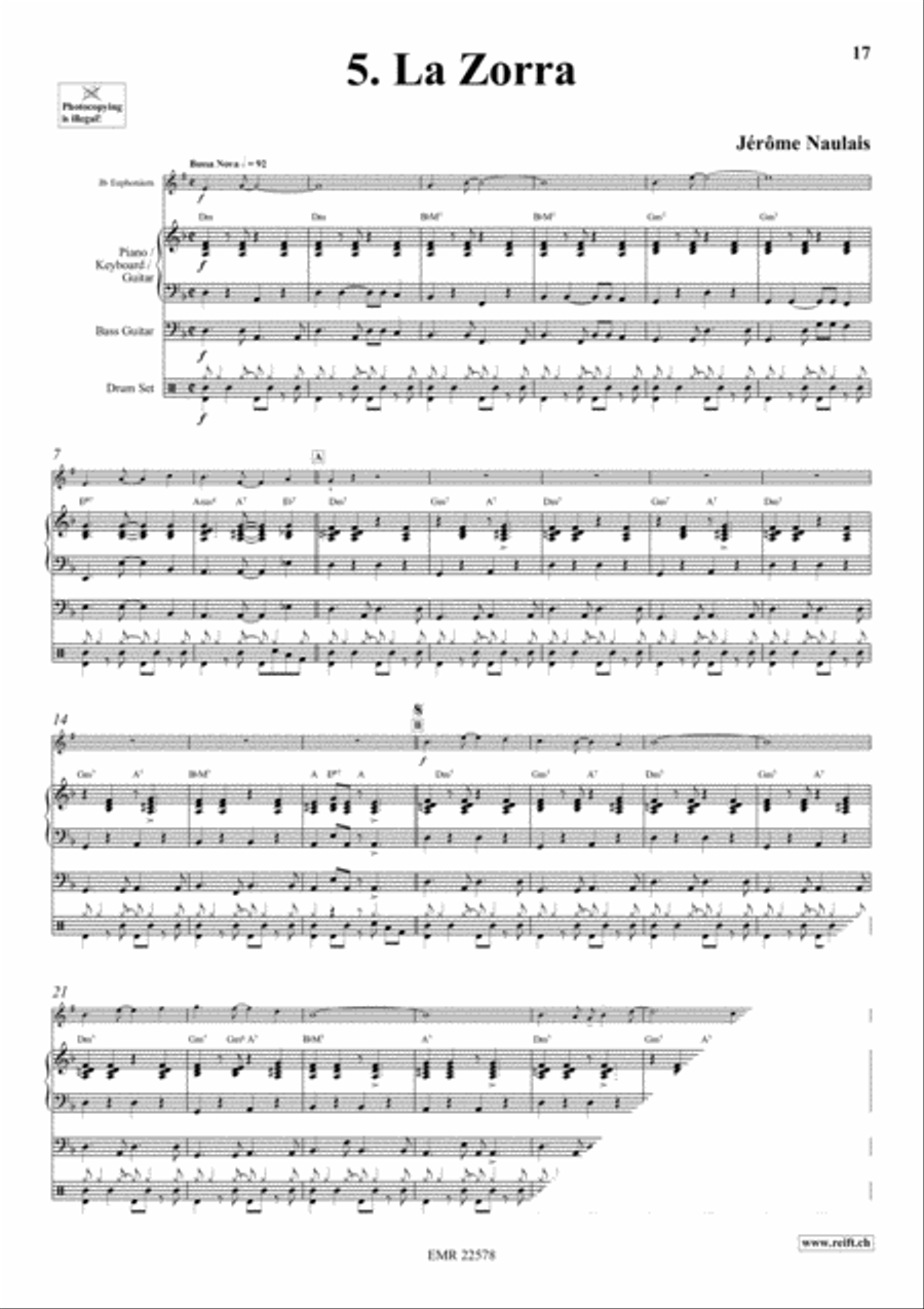 Play With Your Band Volume 3 Euphonium scores gallery preview page 7