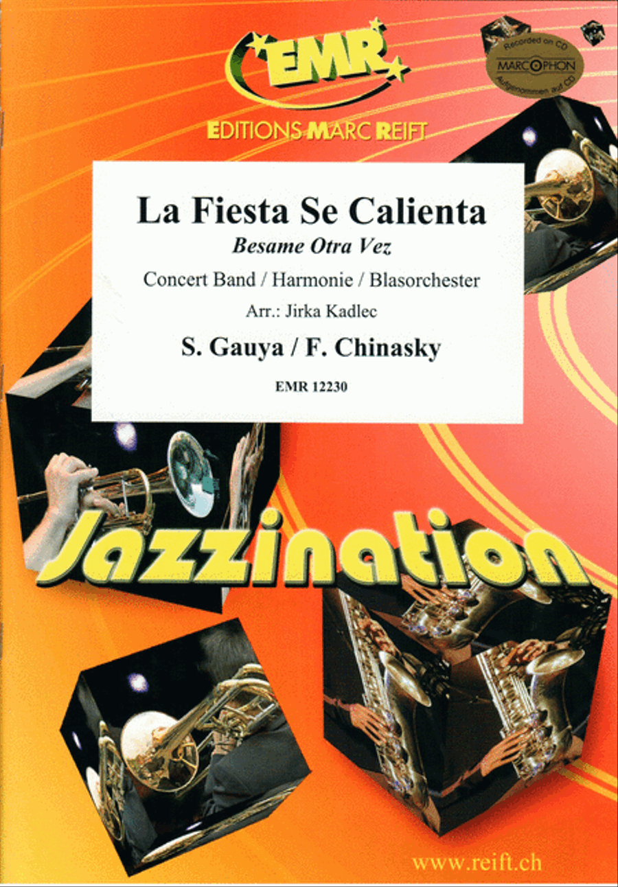 La Fiesta Se Calienta Concert Band scores gallery preview page 1