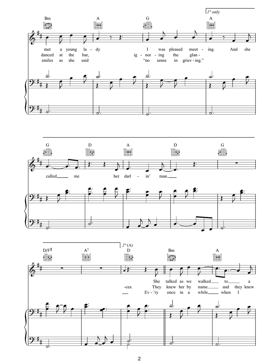 Darlin' Man Acoustic Guitar scores gallery preview page 2